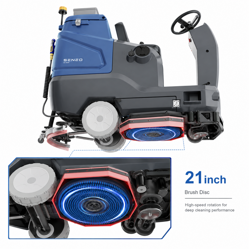 17‑inch brush disc